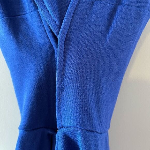 Lulus Going Steady Royal Blue Skater Dress SZ XS - Picture 6 of 13